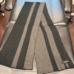 Apt. 9 Charcoal and Black Striped Scarf